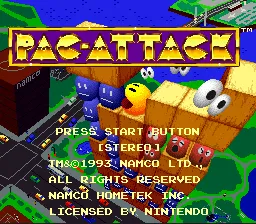 Pac-Attack screenshot