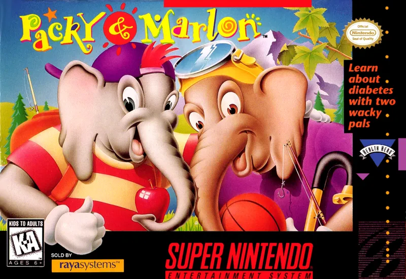 Packy & Marlon box art