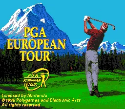 PGA European Tour screenshot
