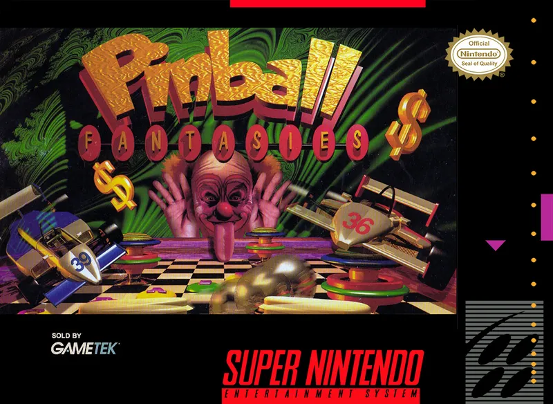 Pinball Fantasies box art