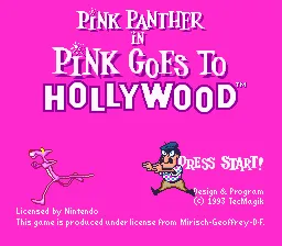 Pink Goes to Hollywood screenshot