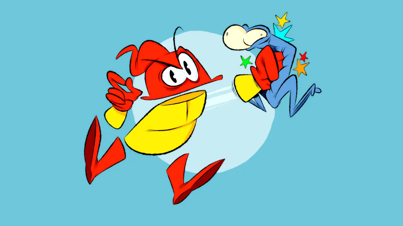 Backdrop artwork for Plok