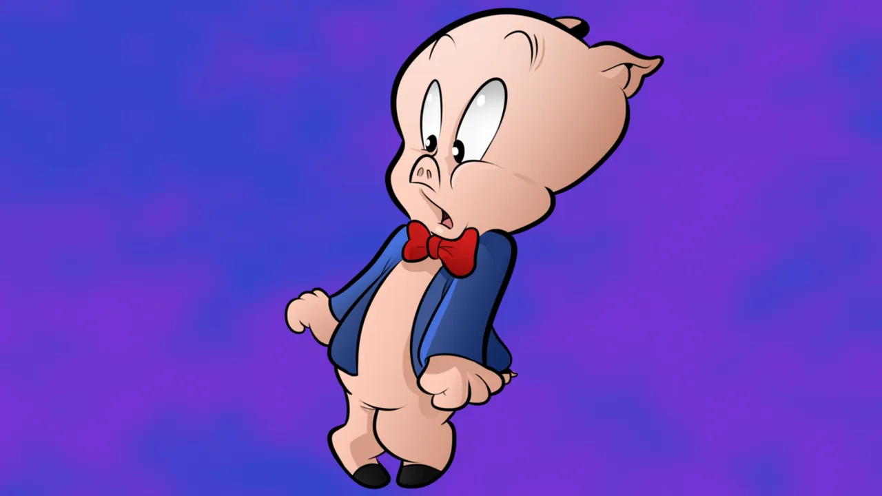 Backdrop artwork for Porky Pig's Haunted Holiday