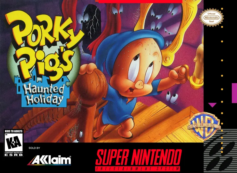 Porky Pig's Haunted Holiday box art