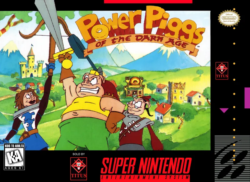 Power Piggs of the Dark Age box art