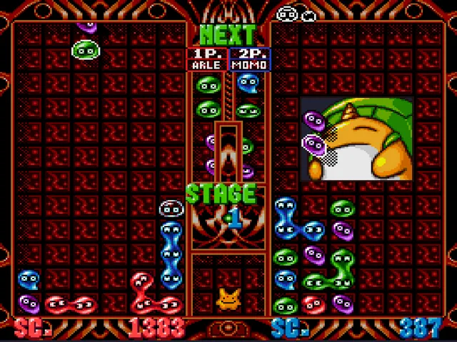 Super Puyo Puyo Tsuu screenshot