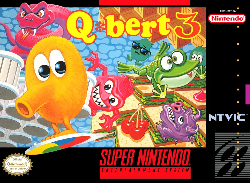 Q*bert 3 box art