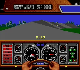 Backdrop artwork for Race Drivin'