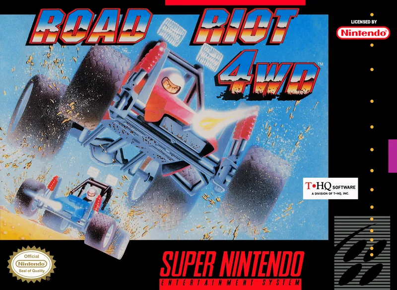 Road Riot 4WD box art