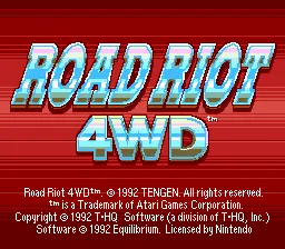 Road Riot 4WD screenshot