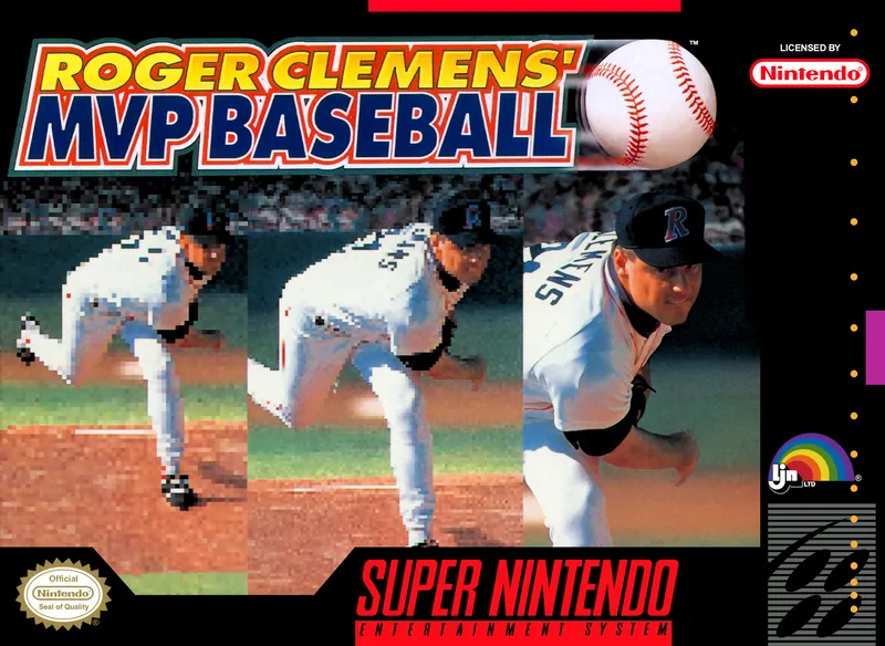 Roger Clemens' MVP Baseball box art