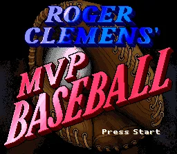 Roger Clemens' MVP Baseball screenshot