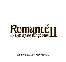 Romance of the Three Kingdoms II screenshot