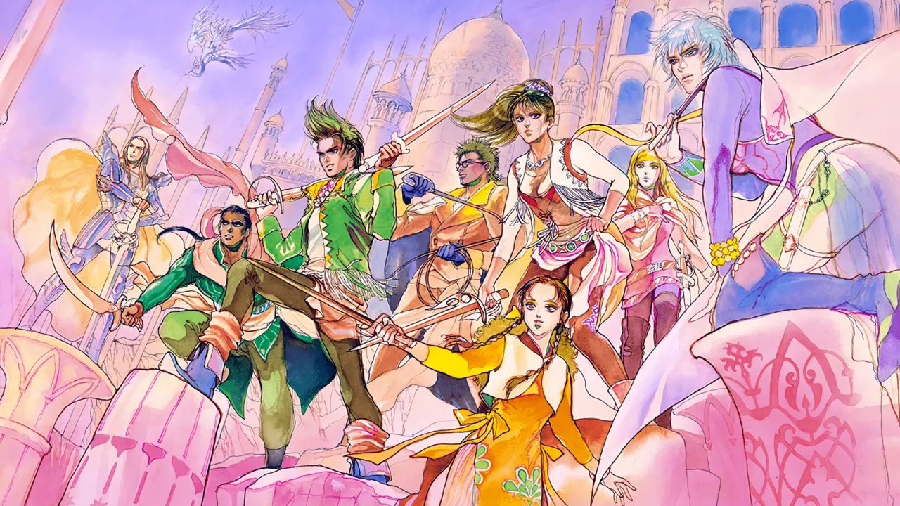 Backdrop artwork for Romancing SaGa 3
