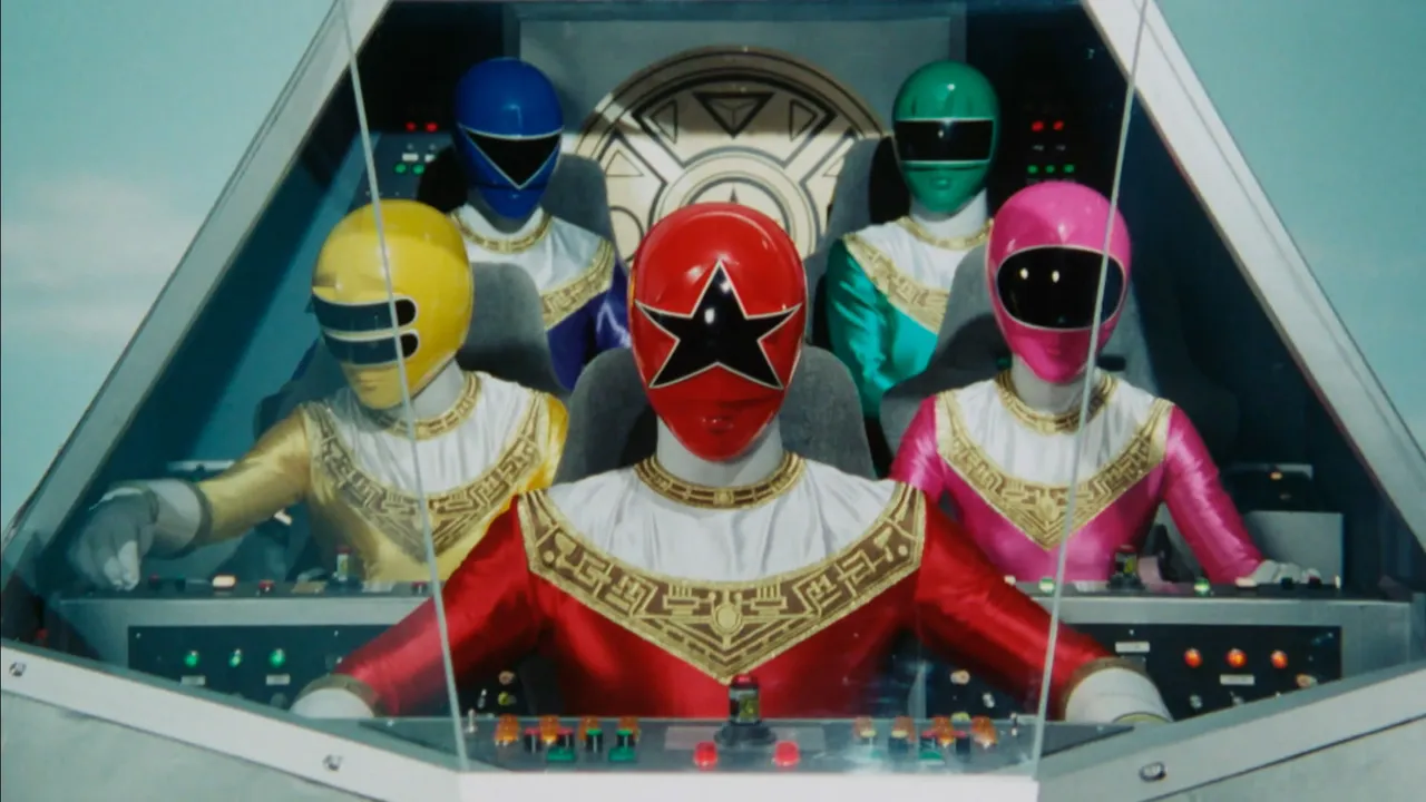 Backdrop artwork for Power Rangers Zeo: Battle Racers