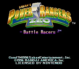 Power Rangers Zeo: Battle Racers screenshot
