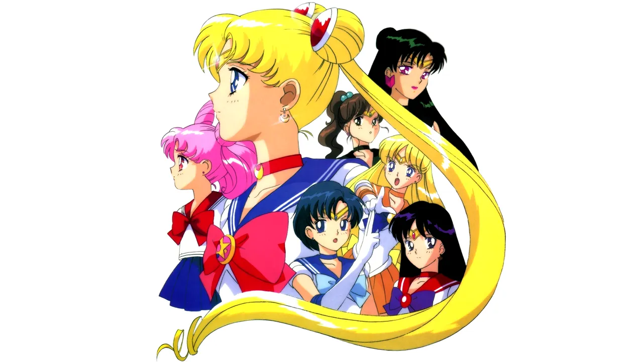 Backdrop artwork for Bishoujo Senshi Sailor Moon R