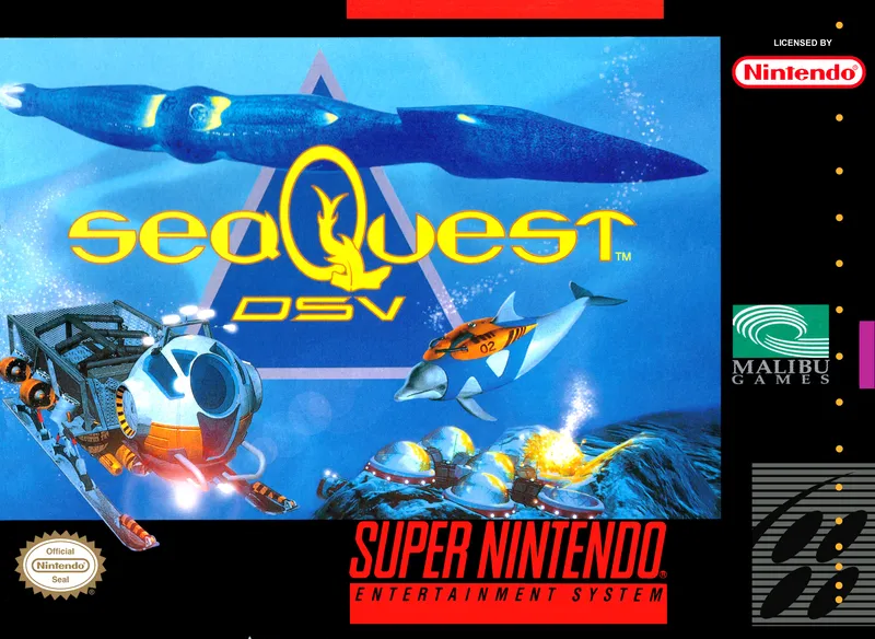 SeaQuest DSV box art