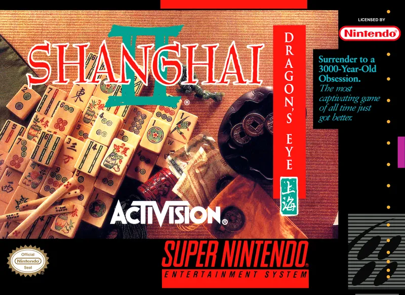Shanghai II: Dragon's Eye box art