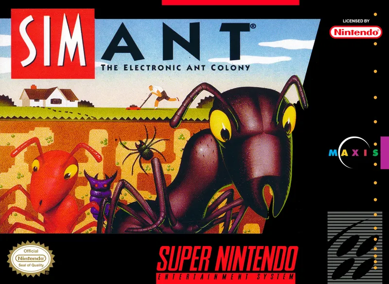Sim Ant: The Electronic Ant Colony box art