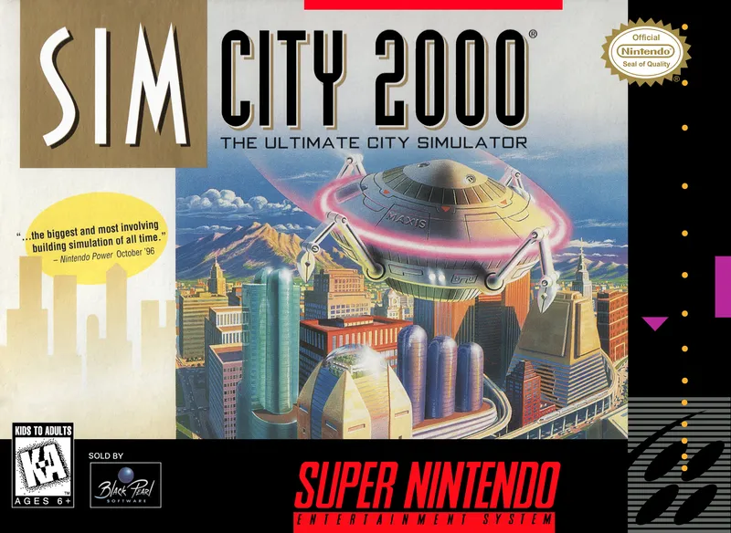 SimCity 2000: The Ultimate City Simulator box art