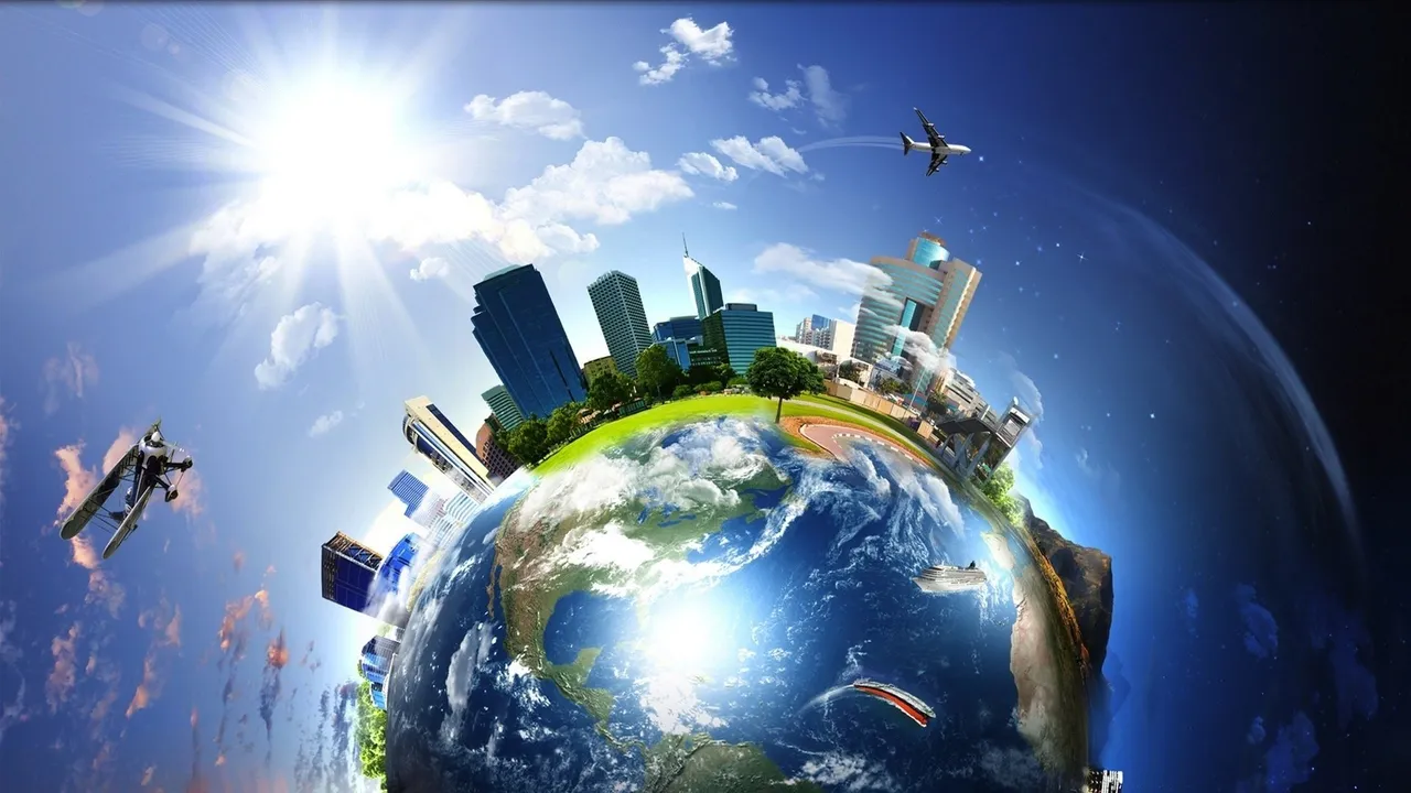 Backdrop artwork for SimEarth: The Living Planet