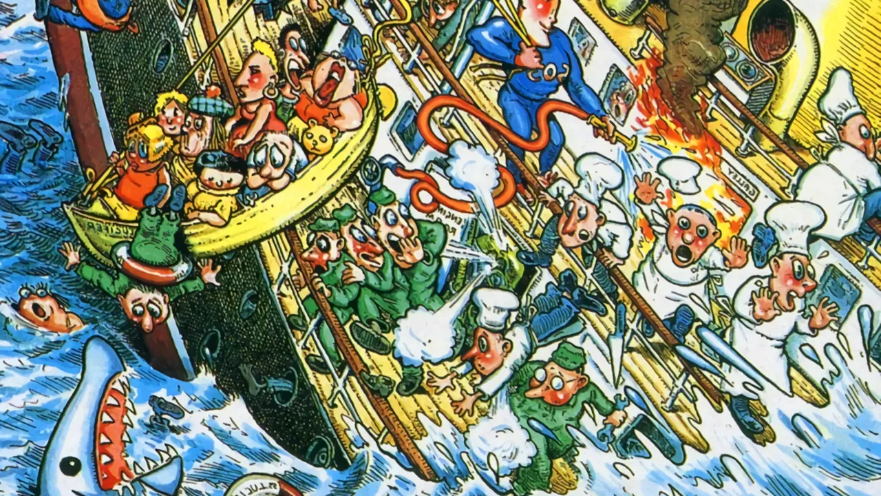 Backdrop artwork for S.O.S: Sink or Swim