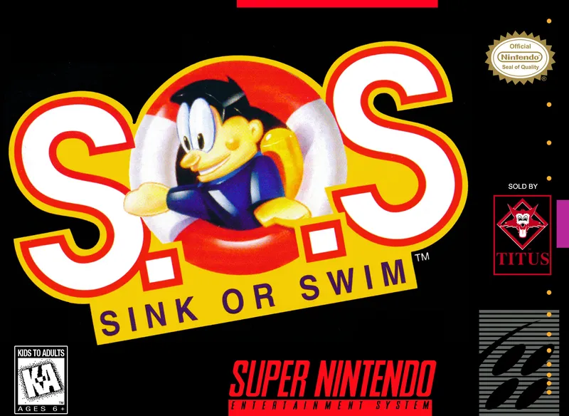 S.O.S: Sink or Swim box art