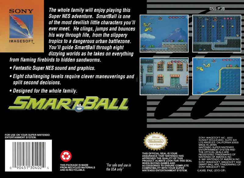 Smart Ball box back
