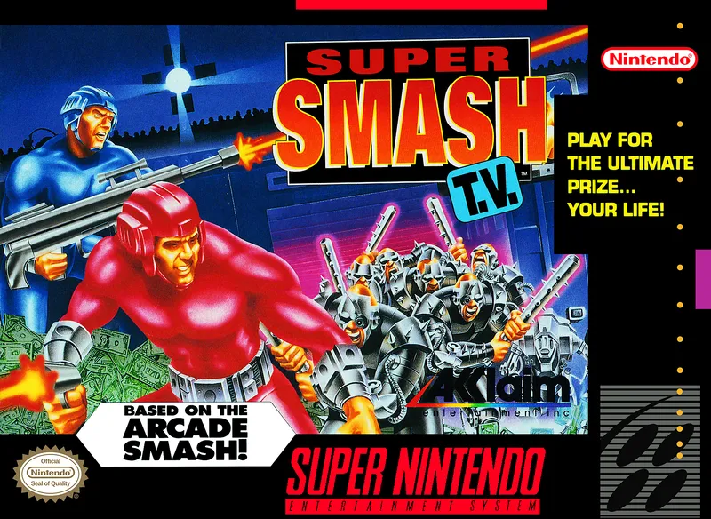 Super Smash T.V. box art