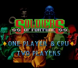 Soldiers of Fortune screenshot
