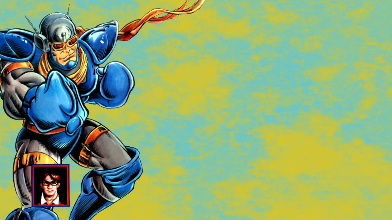 Backdrop artwork for Sonic Blast Man II