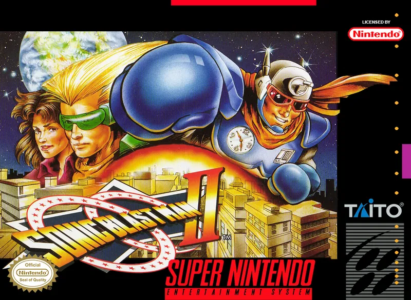 Sonic Blast Man II box art