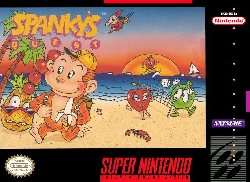 Spanky's Quest box art