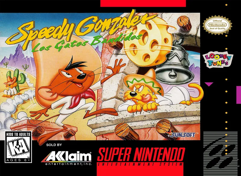 Speedy Gonzales: Los Gatos Bandidos box art