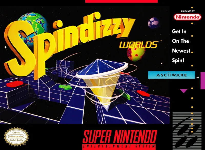 Spindizzy Worlds box art