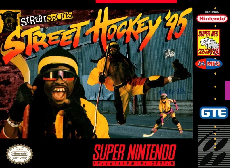 Street Sports: Street Hockey '95 box art