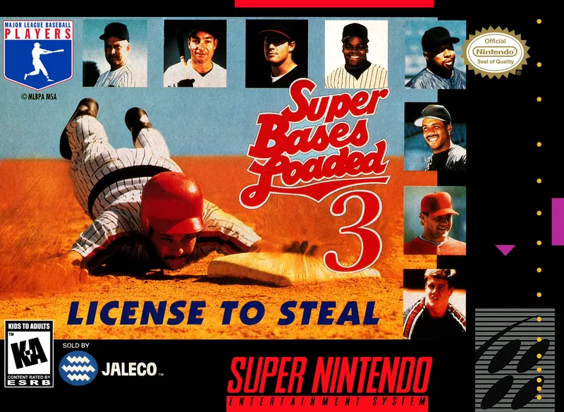 Super Bases Loaded 3: License to Steal box art