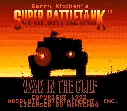 Super Battletank: War in the Gulf screenshot