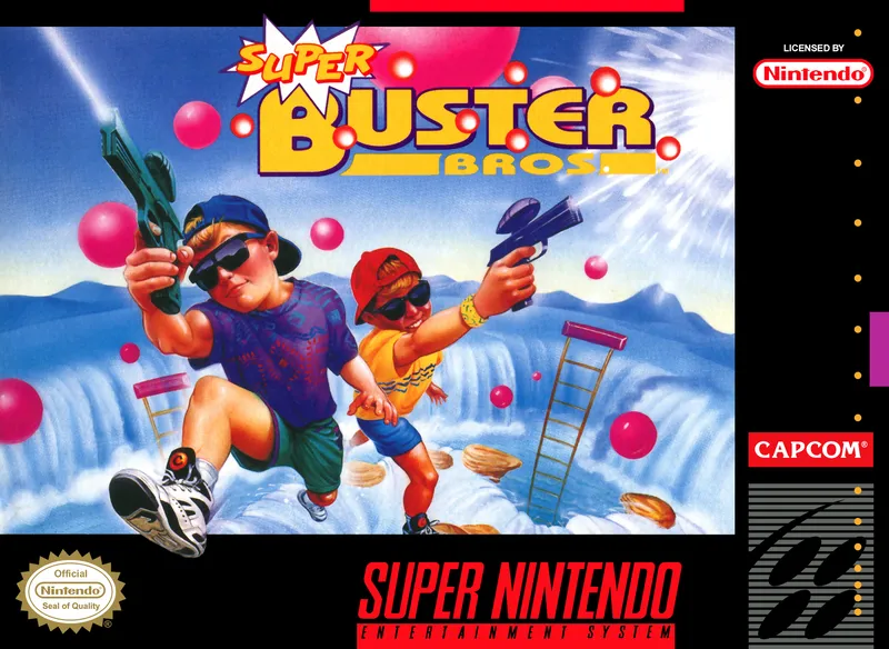Super Buster Bros. box art