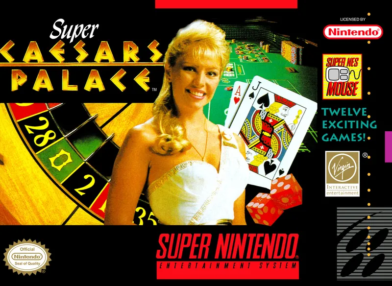 Super Caesars Palace box art