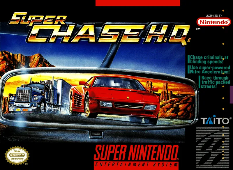 Super Chase H.Q. box art