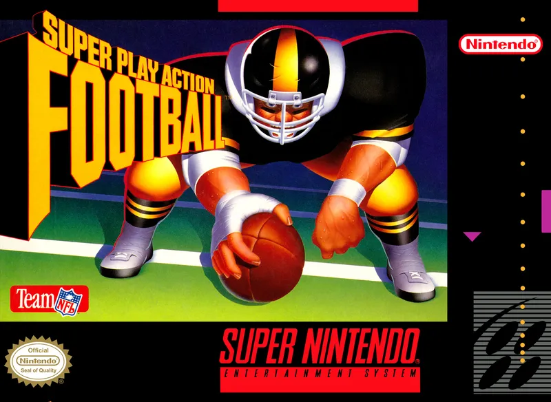 Super Play Action Football box art