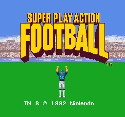 Super Play Action Football screenshot