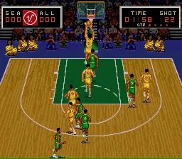 Super Slam Dunk screenshot