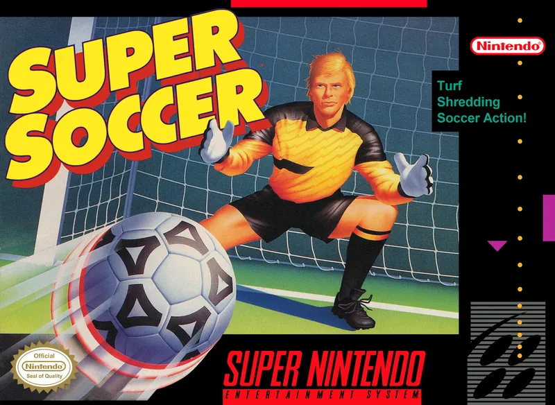 Super Soccer box art