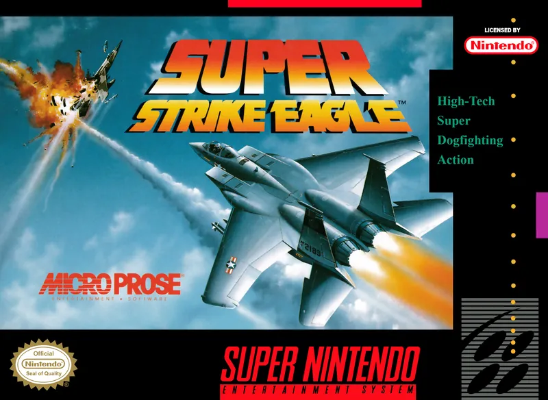 Super Strike Eagle box art