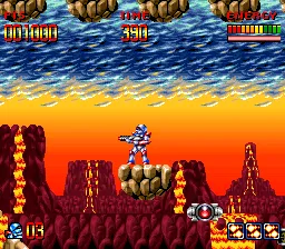 Super Turrican screenshot