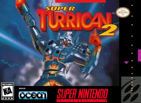 Super Turrican 2 box art