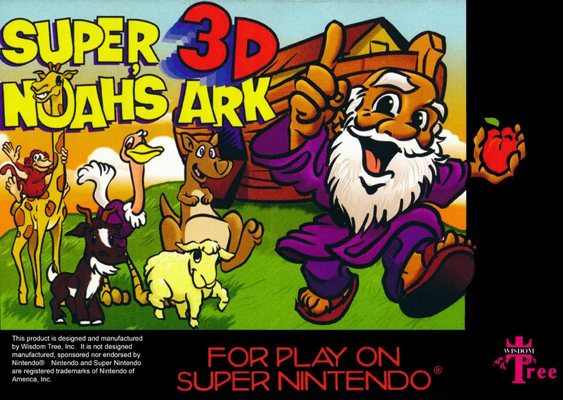 Super Noah's Ark 3D box art